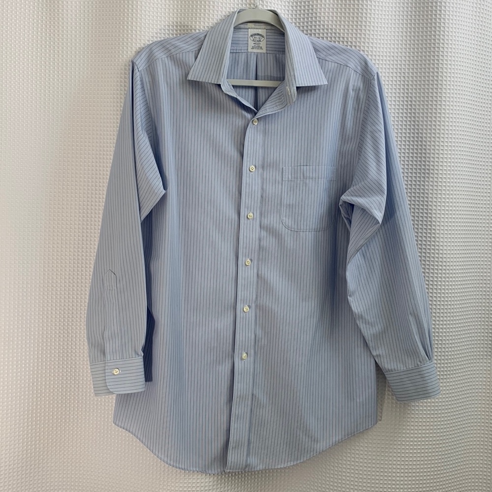 Brooks Brothers All Cotton Non-iron Mens Dress Shirt